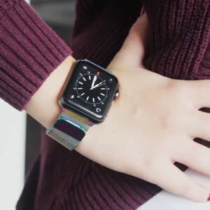 APPLE WATCH BAND- Milanese Loop Mesh Metal Band